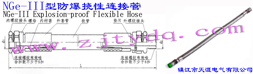 NGe-III型防爆�闲赃B接管NGe-III Explosion-proof Flexible Hose